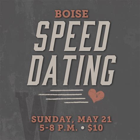 speed dating boise idaho